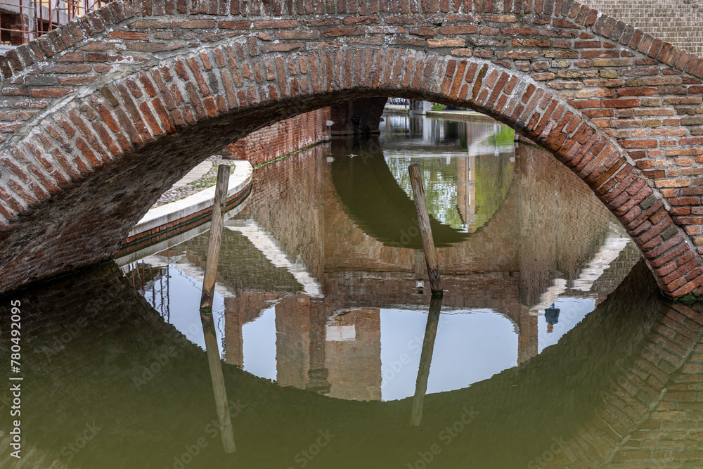 Comacchio is a city and state in the Adria in the province of Ferrara in the region of Emilia-Romagna in Italy