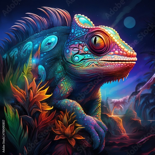 Chameleon Charm  Mesmerizing Images of Colorful Reptilian Wonders