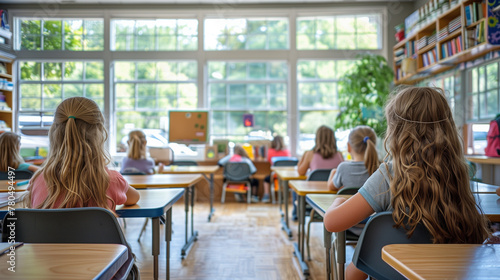 students in classroom