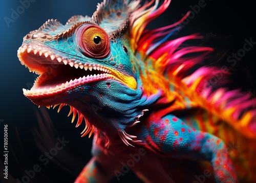 Chameleon Charm: Mesmerizing Images of Colorful Reptilian Wonders