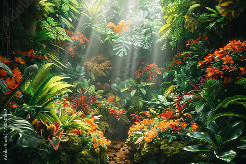 Virtual reality gardens where users can grow fantastical plants  nurturing their digital green thumb