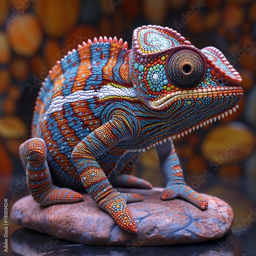 Chameleon Charm  Mesmerizing Images of Colorful Reptilian Wonders