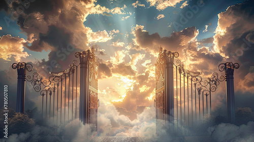 The gates of heaven that wait after death