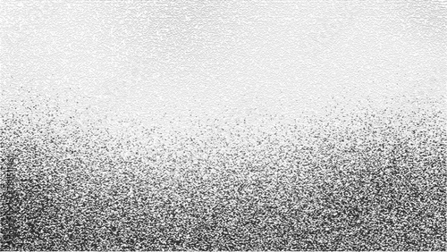 Grain noise texture. Grit sand noise overlay background. Gradient halftone vector texture. Halftone dot and spray effects. photo