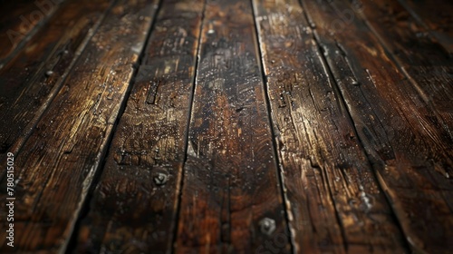 slightly worn wooden desk texture 