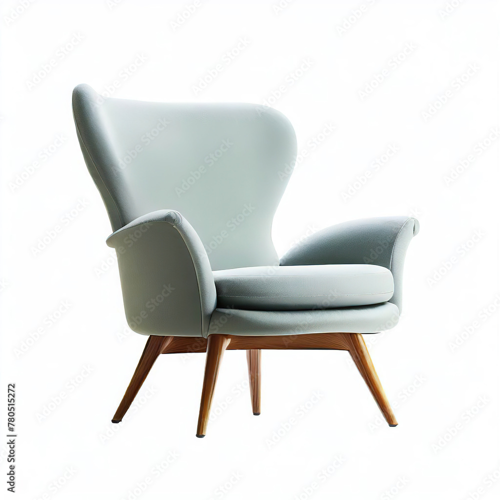 Elegant Colorful Chair with White Background. brown blue wooden armchair made with Generative AI technology
Elegant Colorful Chair with White Background. brown blue wooden armchair made with Generative AI technology