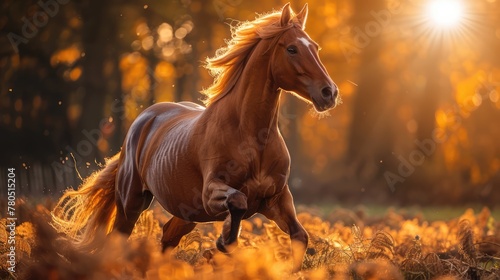 Arabian Horse, Bavaria, Germany, 8k Genrative AI © Sumbul