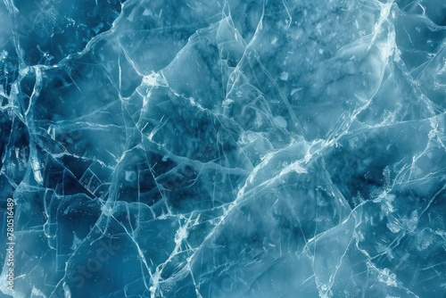 Ice Kingdom: A Macro Universe Frozen in Time - Created Generative AI