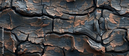 Ultra-Realistic Ancient Tree Bark Texture Unveiled Generative AI