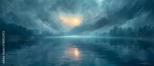 Mystic Veil: Serenade of Shadows and Light. Concept Fantasy, Mysterious, Magical, Enchanted, Veil © Ян Заболотний