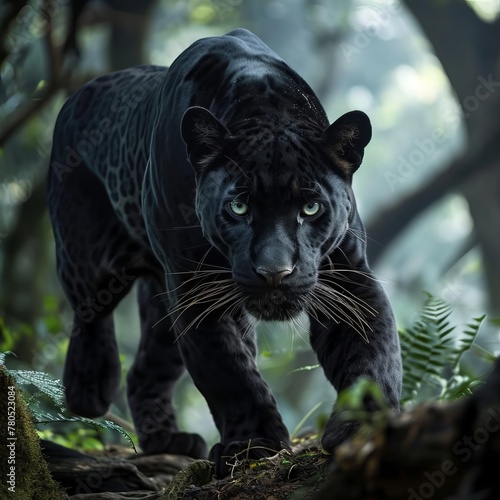 Panther Prowess  Striking Images of the Elusive Black Beauty