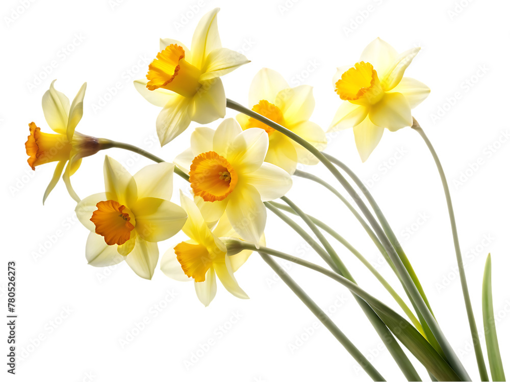 Chrysanthemum flower isolated on transparent background