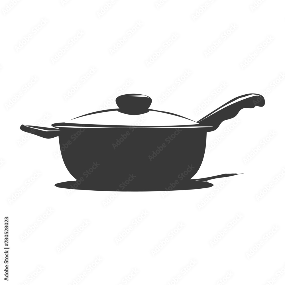 Silhouette Pan Cooking Tool black color only Silhouette Pan Cooking Tool black color only