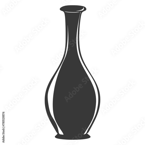 Silhouette Scandinavian Unique bottle black color only