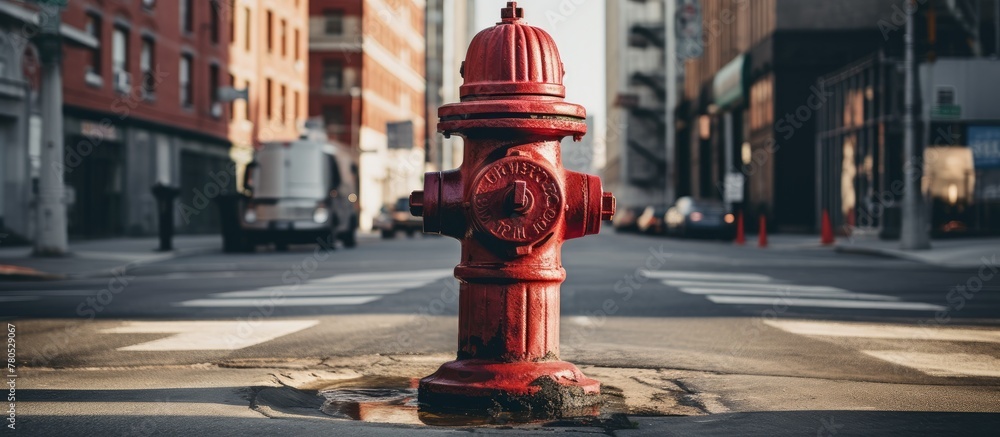 A fire hydrant on a street corner, representing its vital role in safeguarding the public and preventing fire damage. A fire hydrant on a street corner, representing its vital role in safeguarding the public and preventing fire damage.