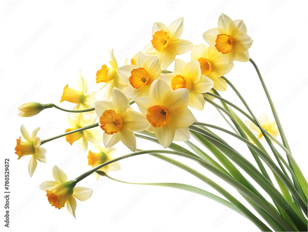 Fototapeta premium Chrysanthemum flower isolated on transparent background