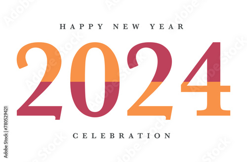 2024 Happy New Year Text Simple