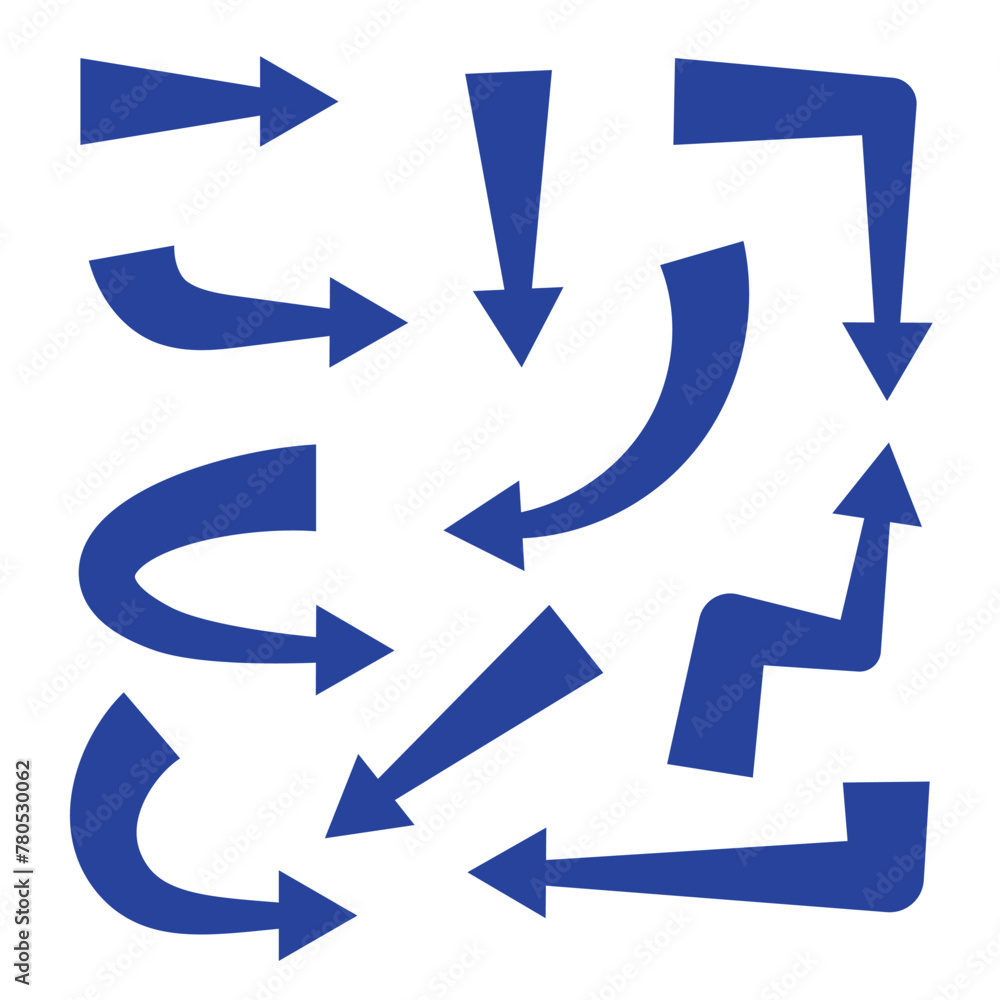 Arrows Thick to Thin Set