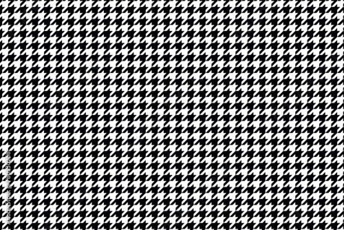 Black Houndstooth Background
