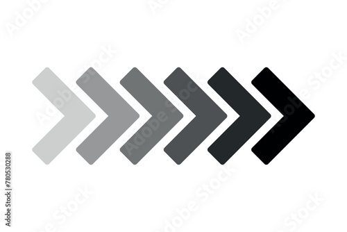 Black Right Arrow Fading