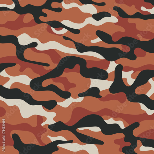 Brown Camouflage Background