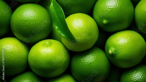 limes fruit background