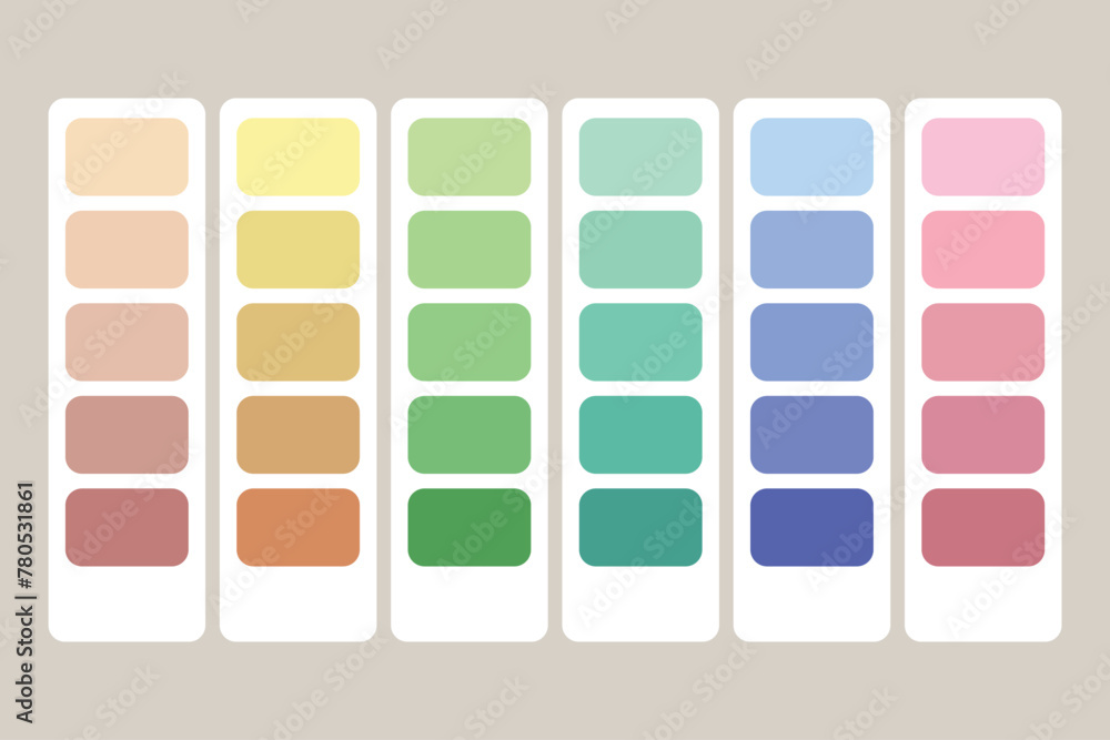 Colour Palette Strips