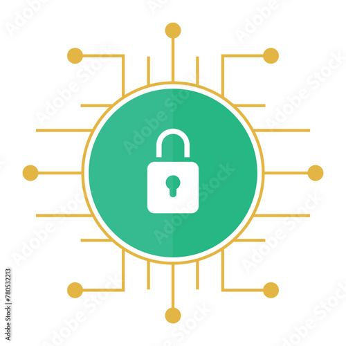 Cyber Security Lock With Wires