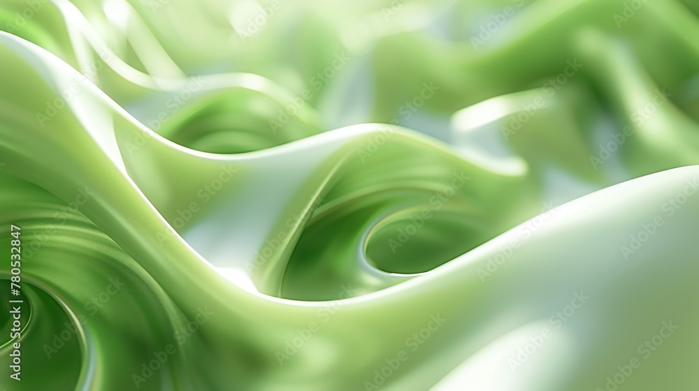 Gentle Greens: Calmness emanates from macro cherry botanical leaves. Gentle Greens: Calmness emanates from macro cherry botanical leaves.