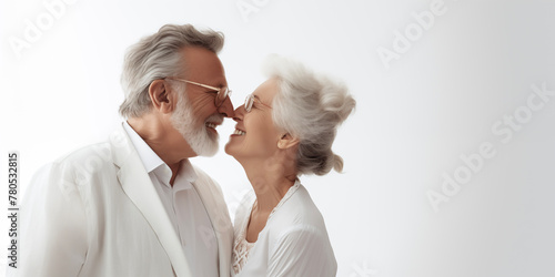 Senior couple in love. photo