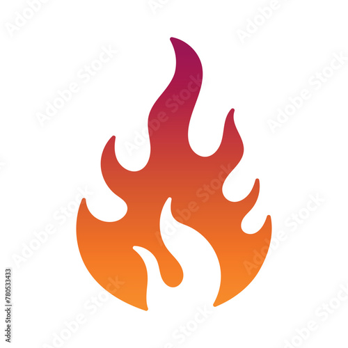 Fire Gradient Flame