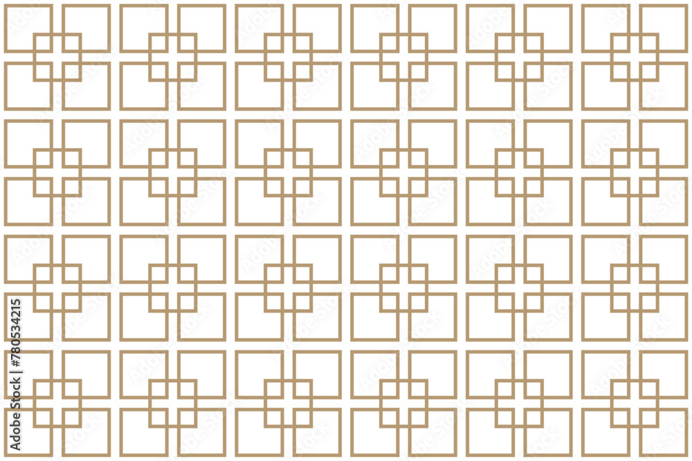 Gold Geometric Boxes Pattern Gold Geometric Boxes Pattern