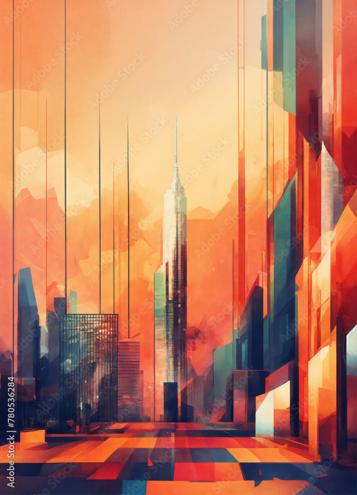 Naklejka premium abstract entrepreneurship background