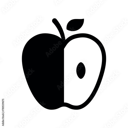 Half Glyph Apple