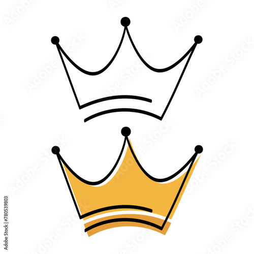 Hand Drawn Crowns