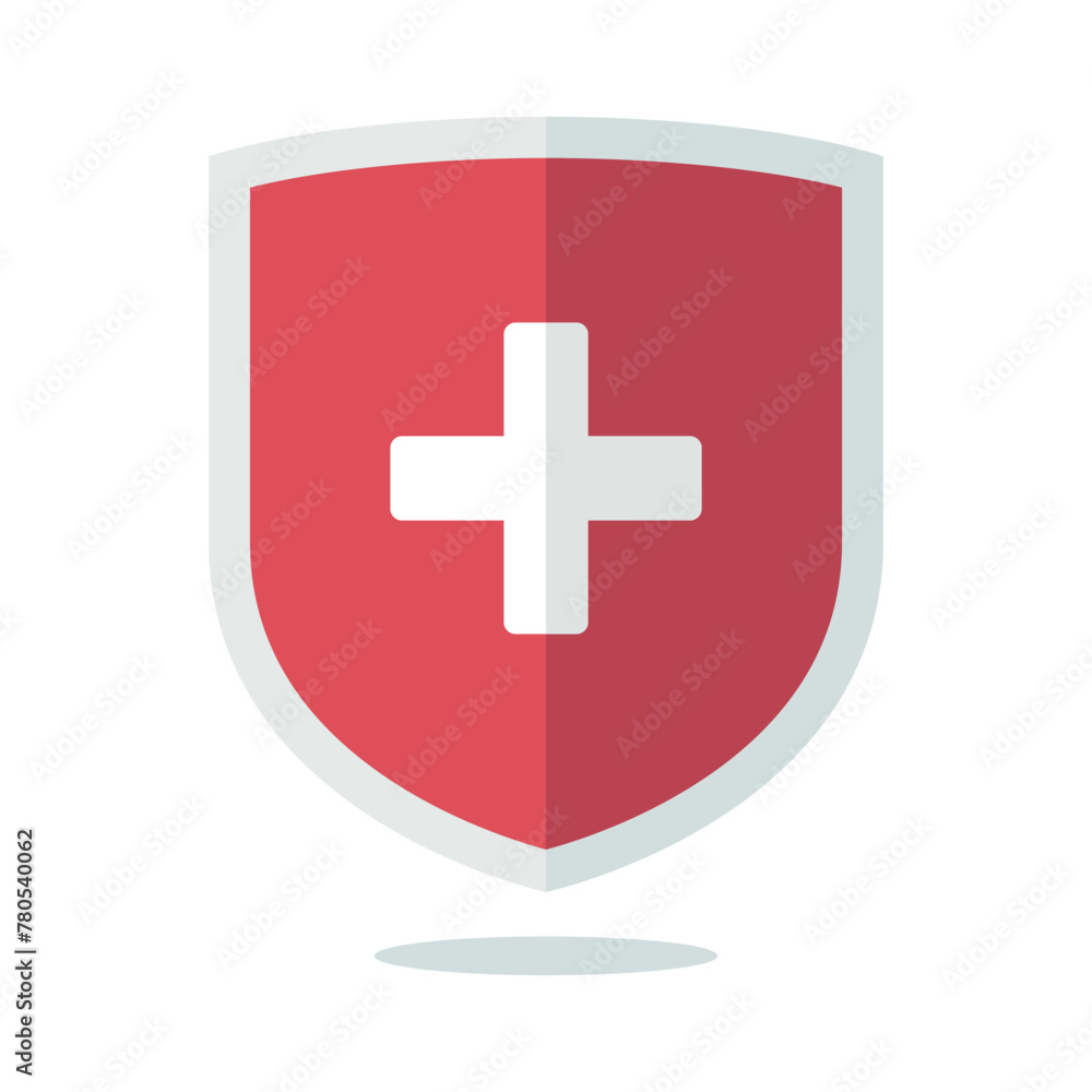 Fototapeta premium Health Shield Half Shadow