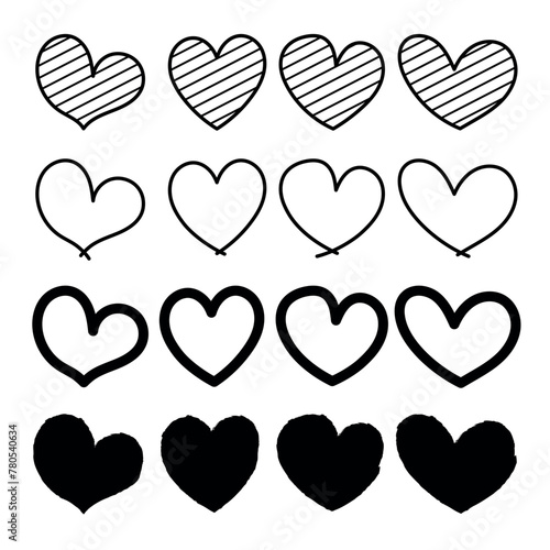 Hearts Doddles