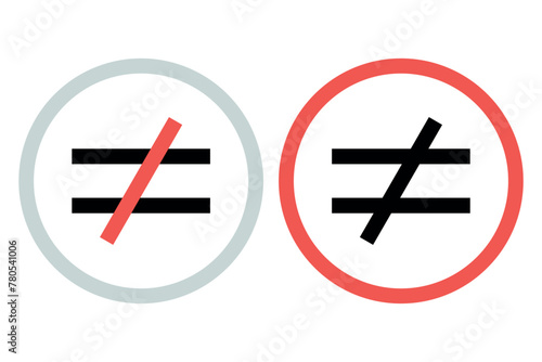 Inequality Signs Set of Two