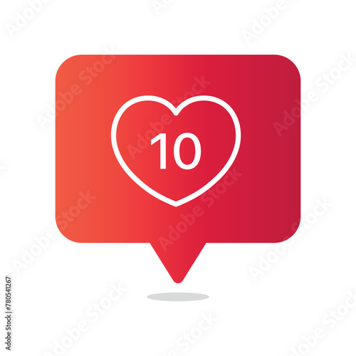 Like Message With 10 Number