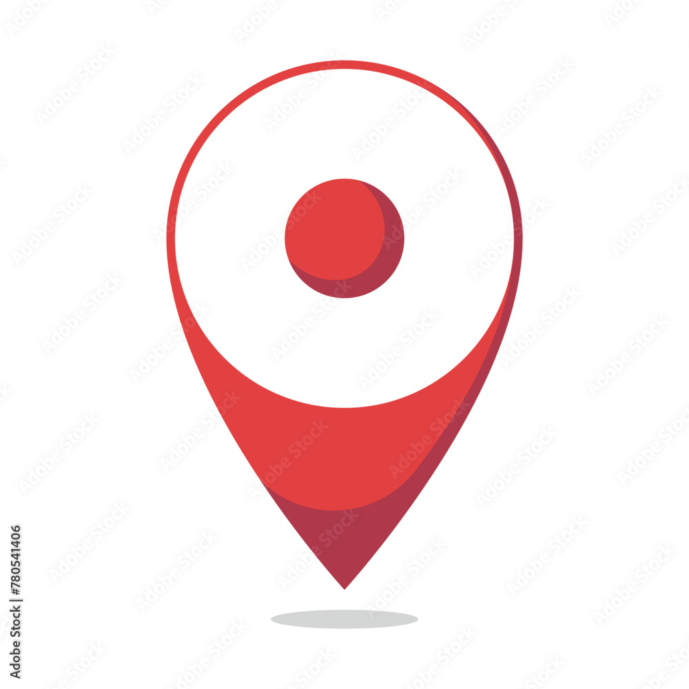 Location Pin Red Location Pin Red