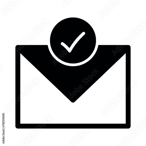 Mail With Check Mark Circle