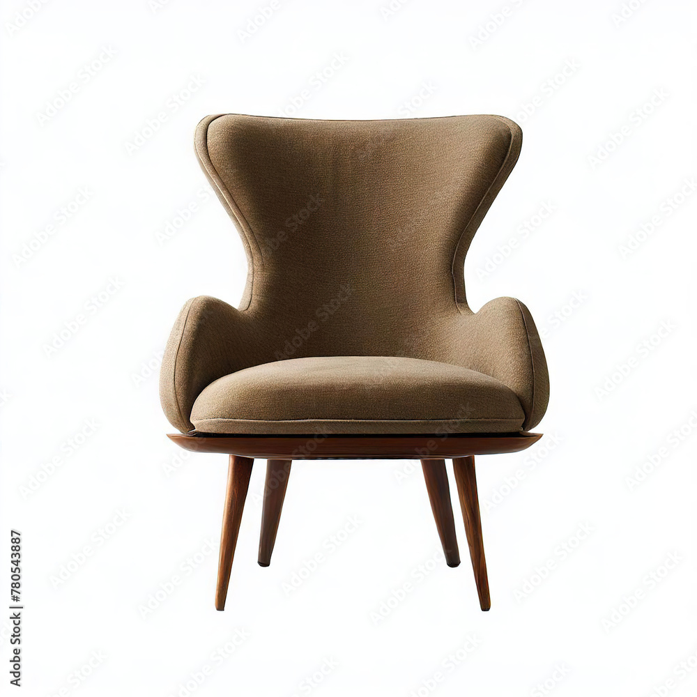 Elegant Colorful Chair with White Background. brown blue wooden armchair made with Generative AI technology
Elegant Colorful Chair with White Background. brown blue wooden armchair made with Generative AI technology