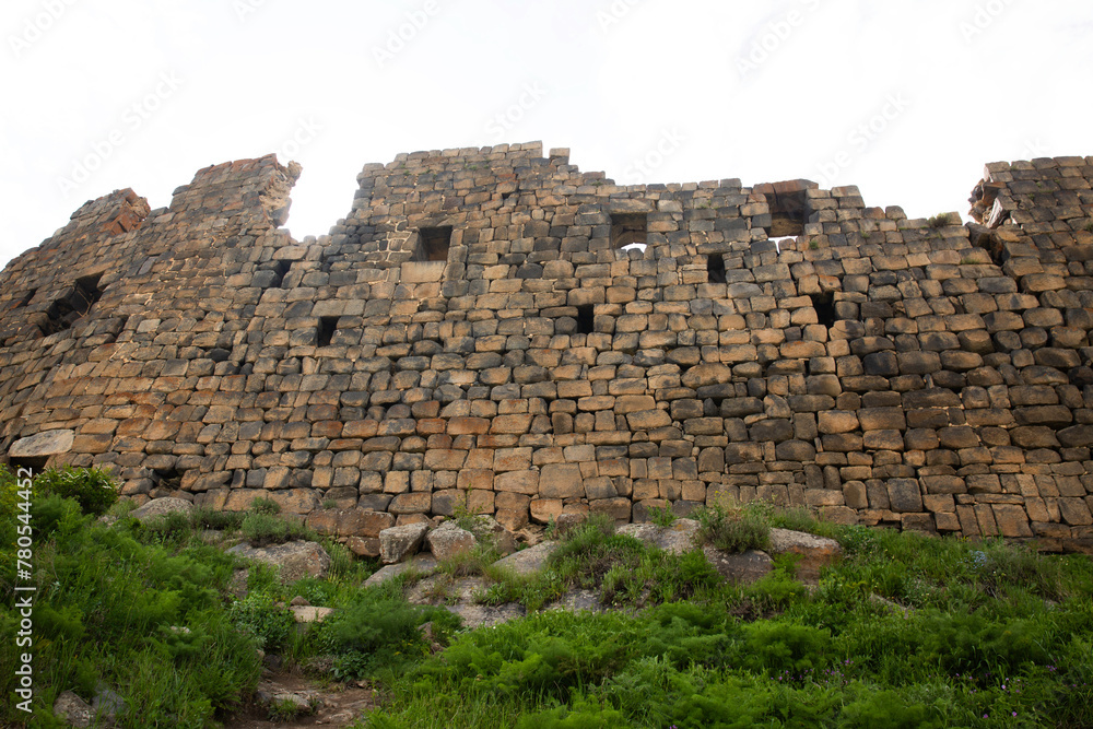 View Of Medieval Fortress Amberd In Armenia
