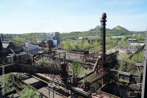 Völklingen Ironworks (Völklinger Hütte) is an UNESCO World Heritage Site and witness of the Industrial Revolution   