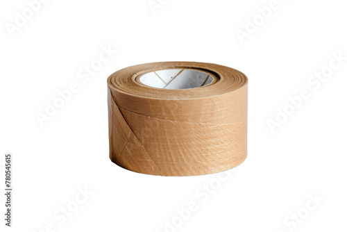 Standard Packaging Tape Roll On Transparent Background.
