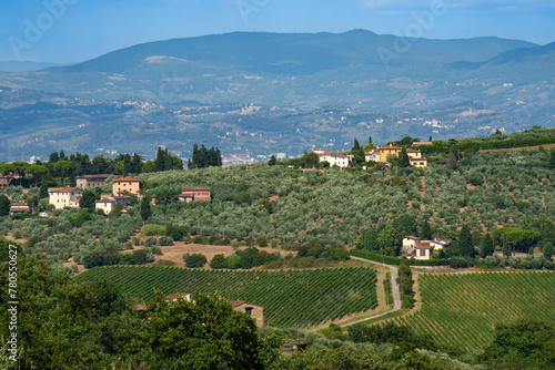 Rural landscape of Chianti, Tuscany, Italy