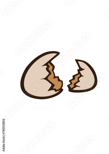 Coquille d'œuf Cassé