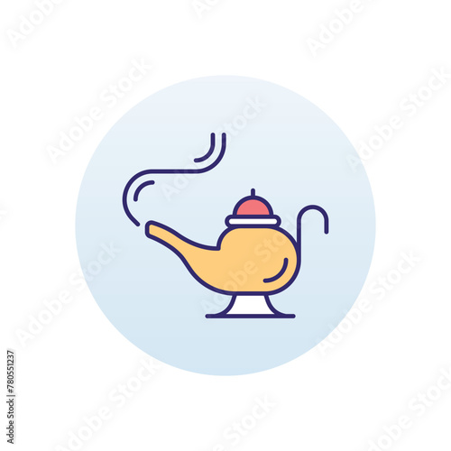 Magic Lamp vector icon