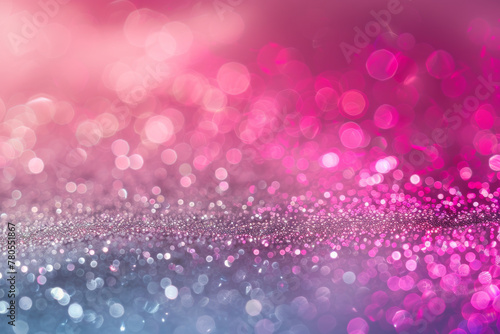 Vibrant Pink Bokeh Background for Creative Projects