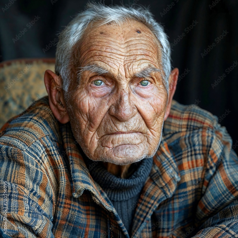 portrait of an old person